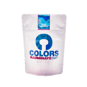 Colors Blue Raspberry Mushroom Gummies Flavor - Shroom Shipping - The Magic Mushroom Delivery